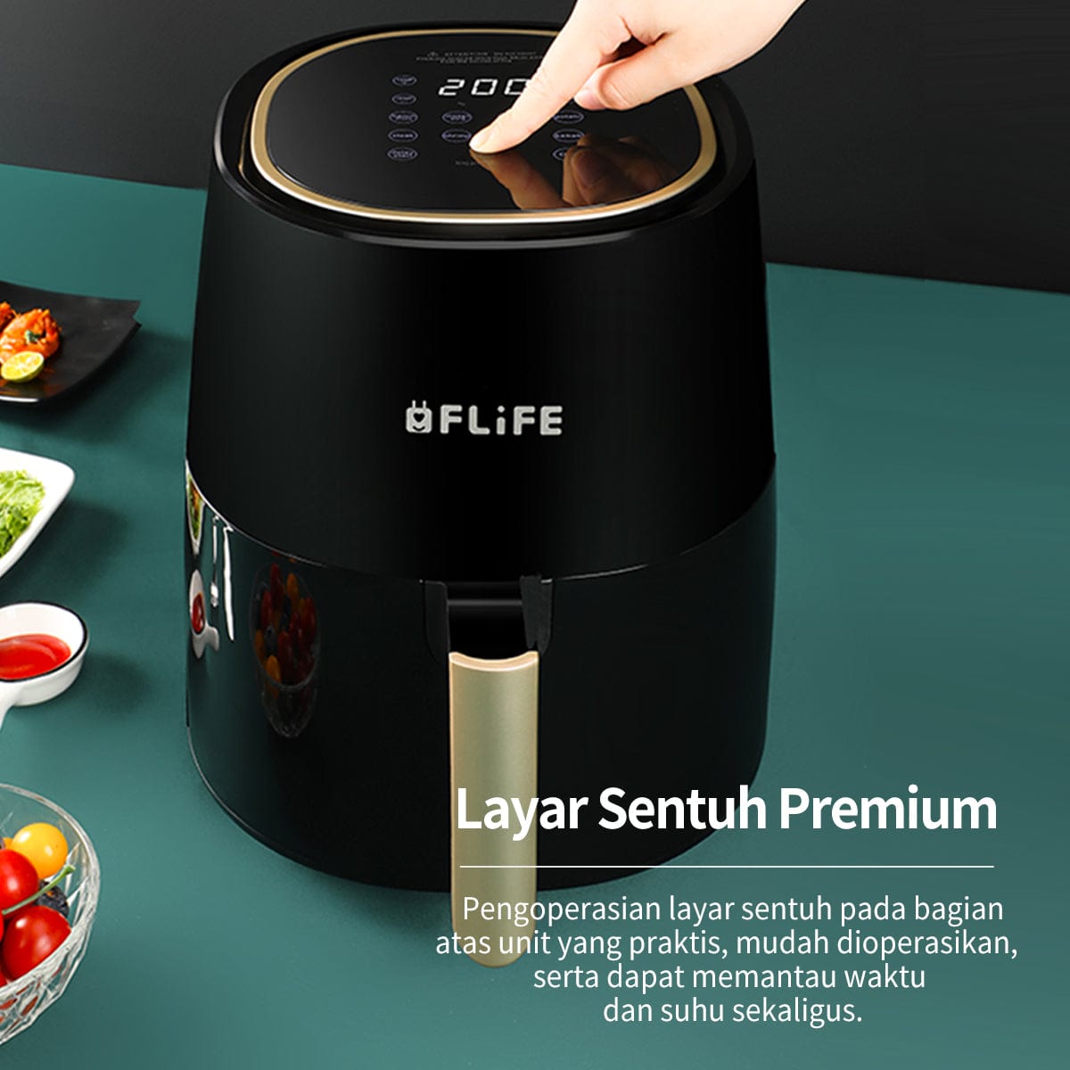 Flife Air Fryer 4.5L FC12AF01