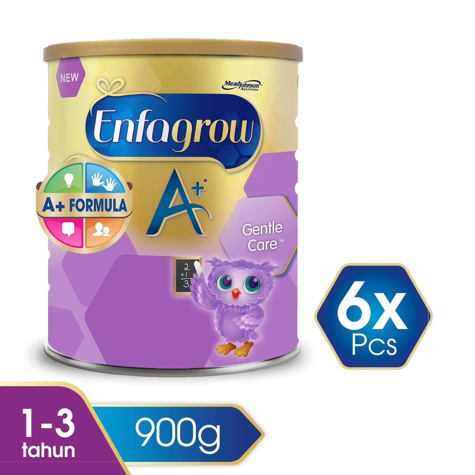 Enfagrow A+ Gentle Care Susu Tin - 900 g (6x900g)
