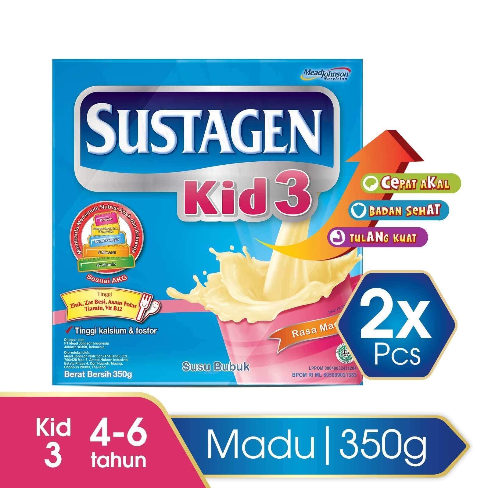 Sustagen Kid Madu Box - 350 g (2x350g)