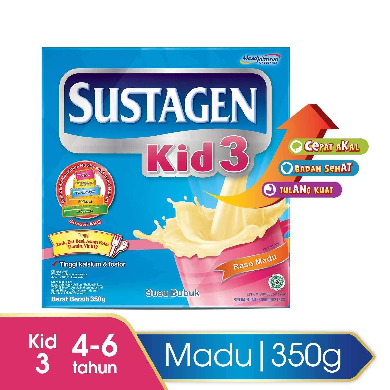 Sustagen Kid Madu Box - 350 g