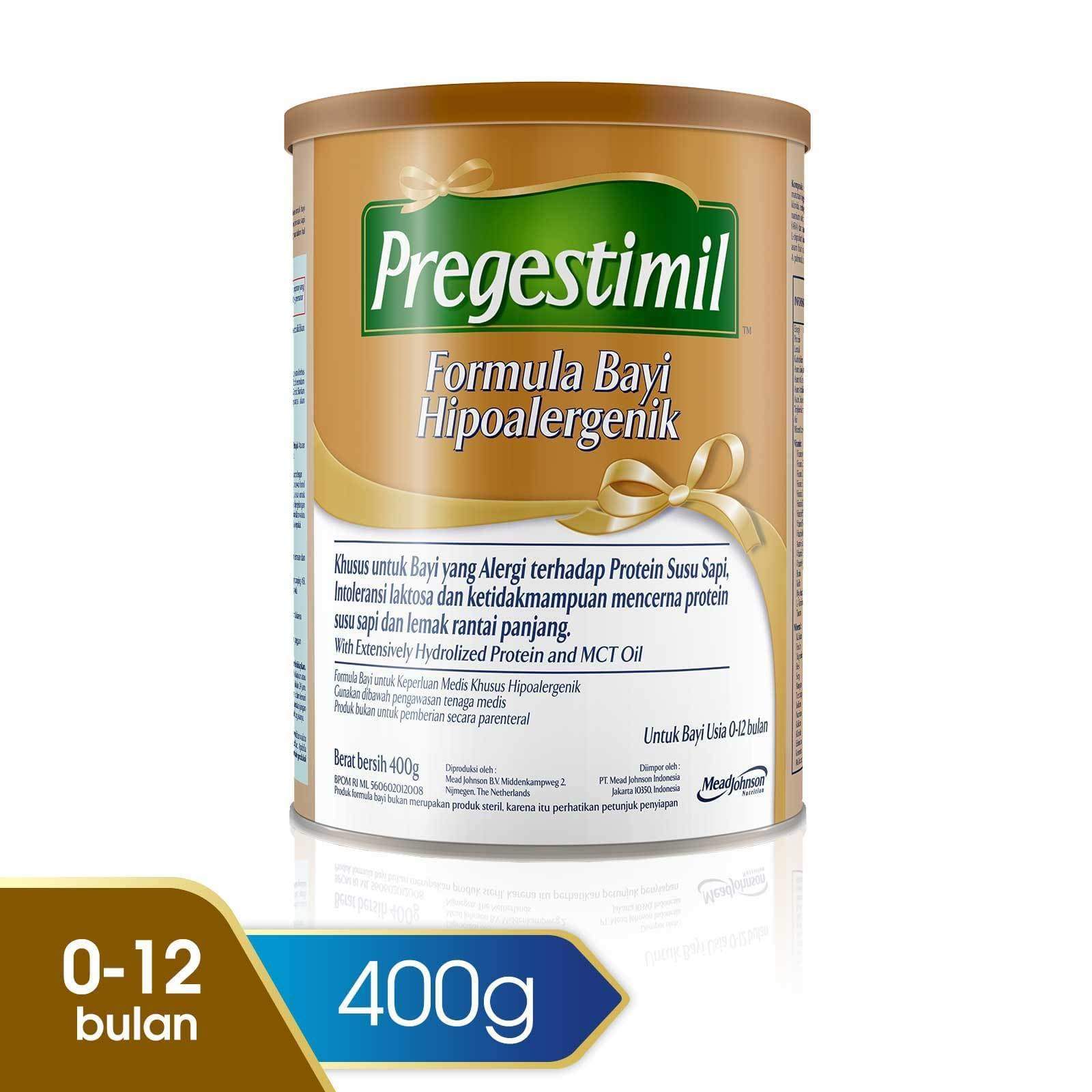 Pregestimil Susu Bayi Alergi Susu Sapi Tin - 400 g