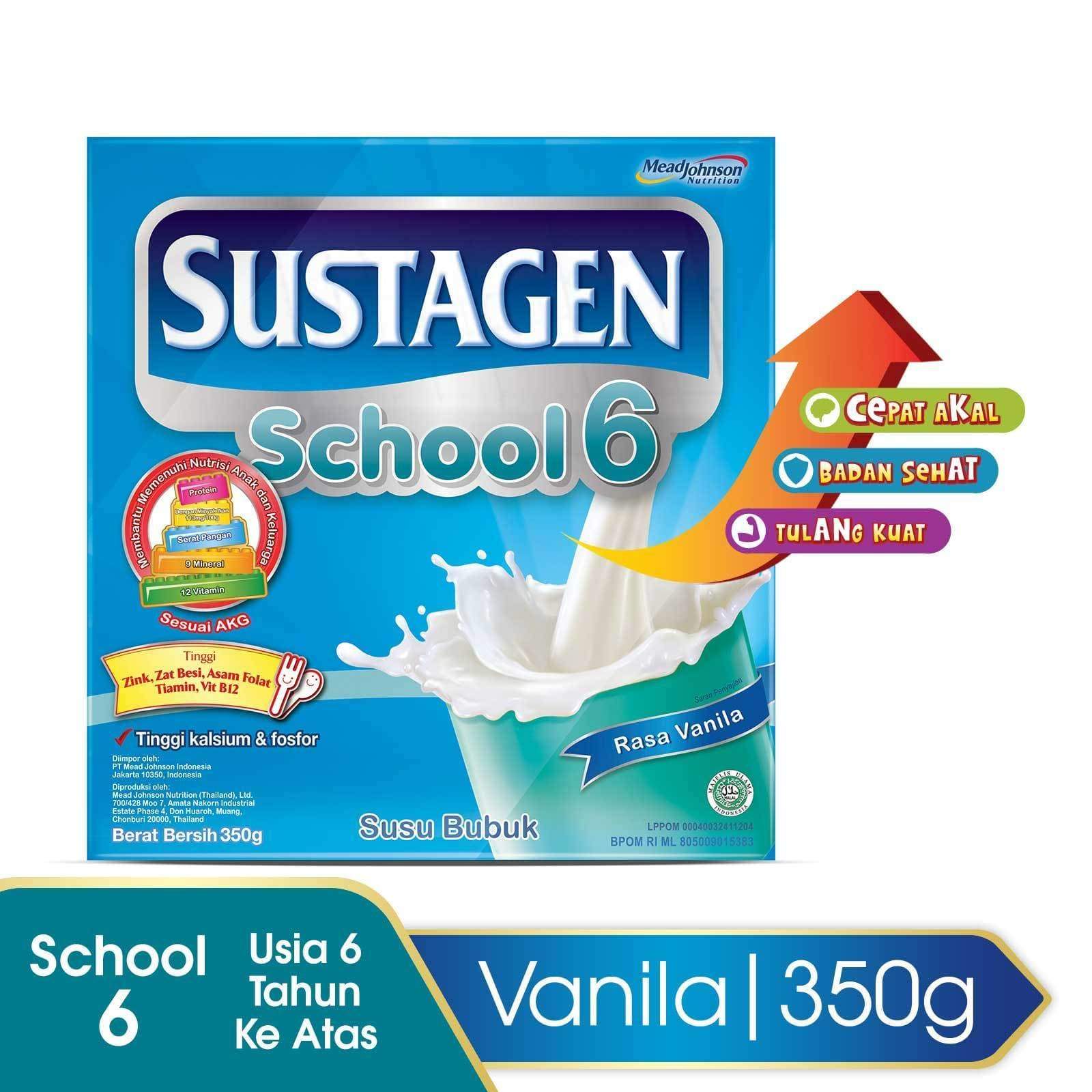 Sustagen School Vanila Box - 350 g