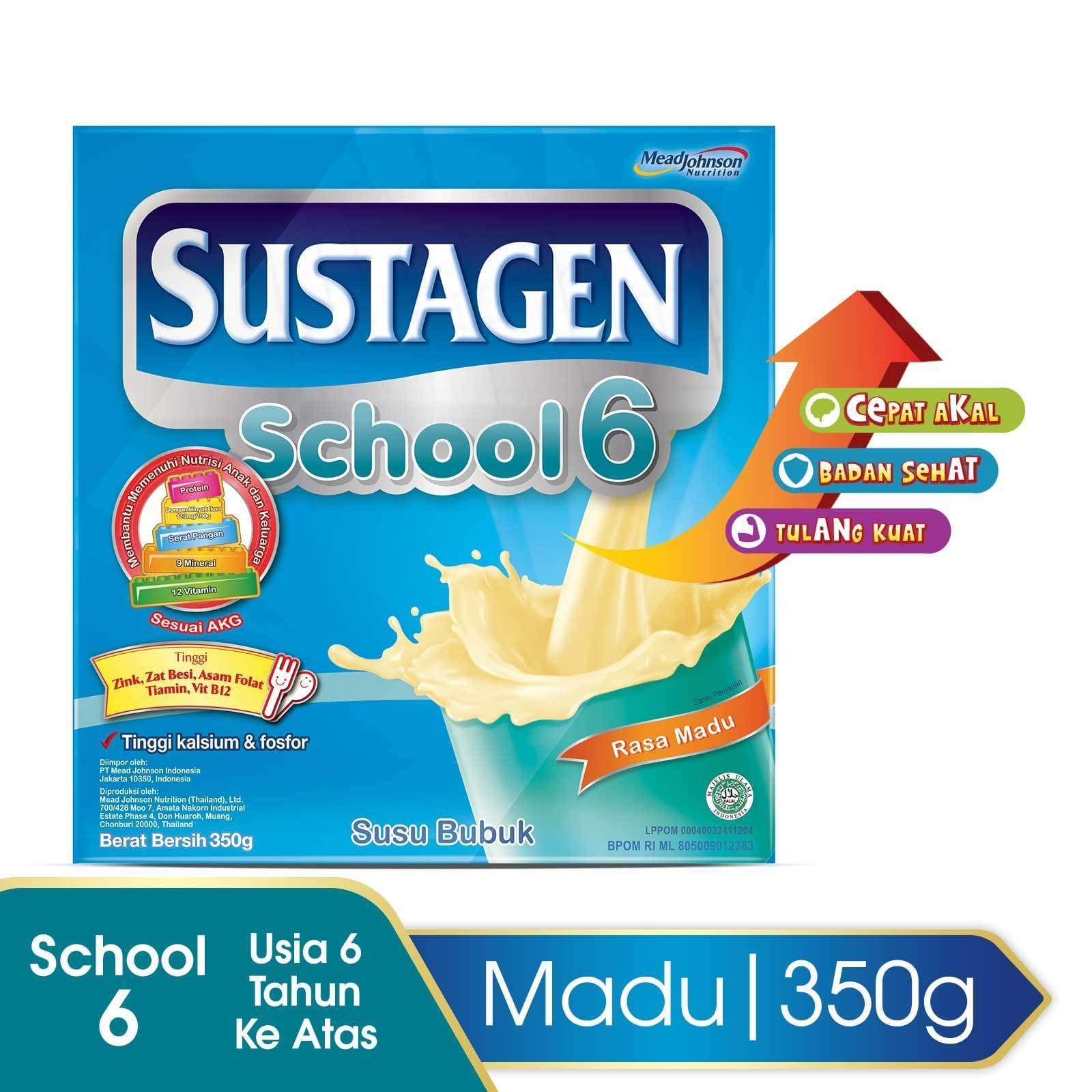 Sustagen School Madu Box - 350 g