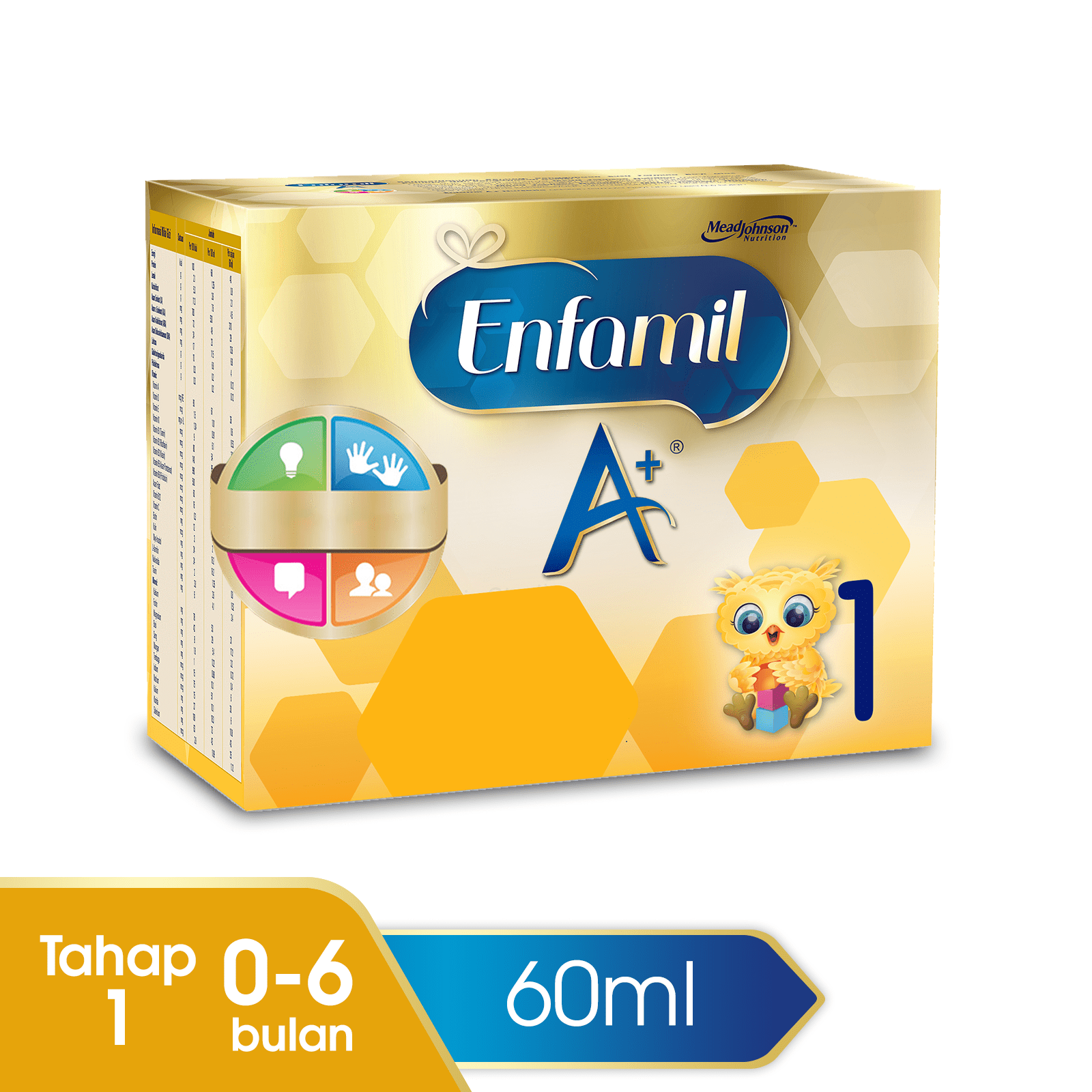 Enfamil A+ Susu Formula Ready To Use - 60 ml (6 pcs)