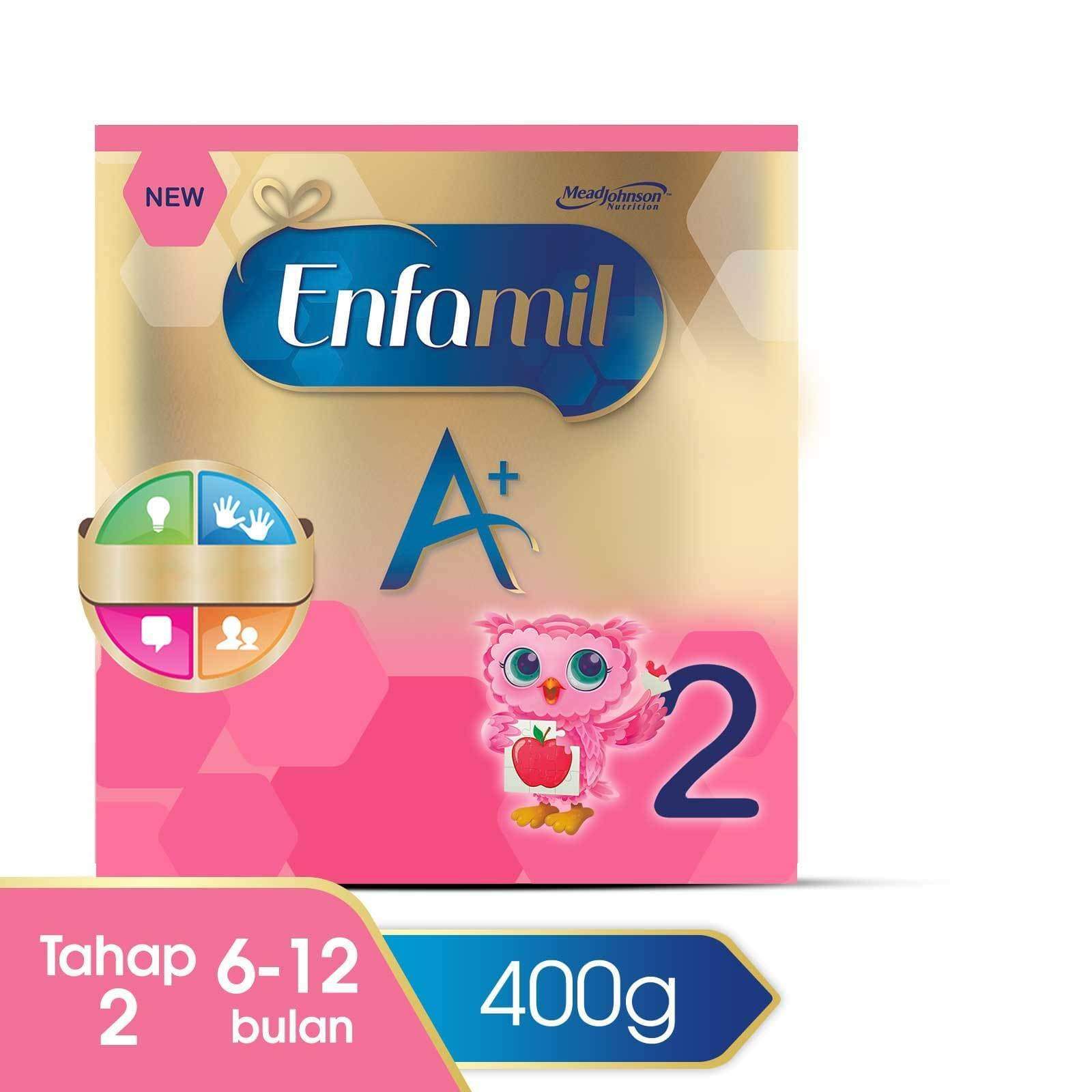 Enfamil A+ 2 Susu Formula Box - 400 g