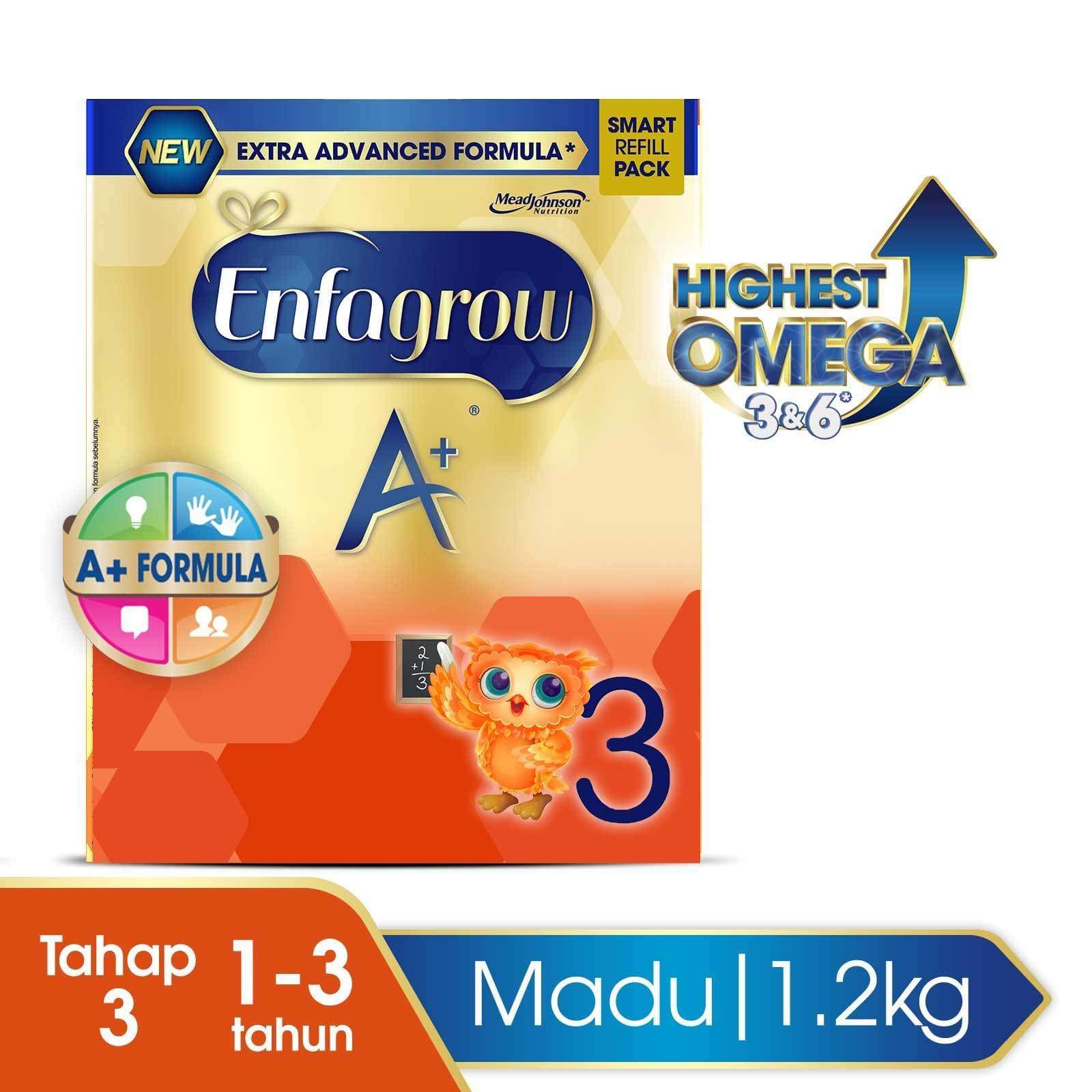 Enfagrow A+ 3 Susu Madu Box - 1200 g