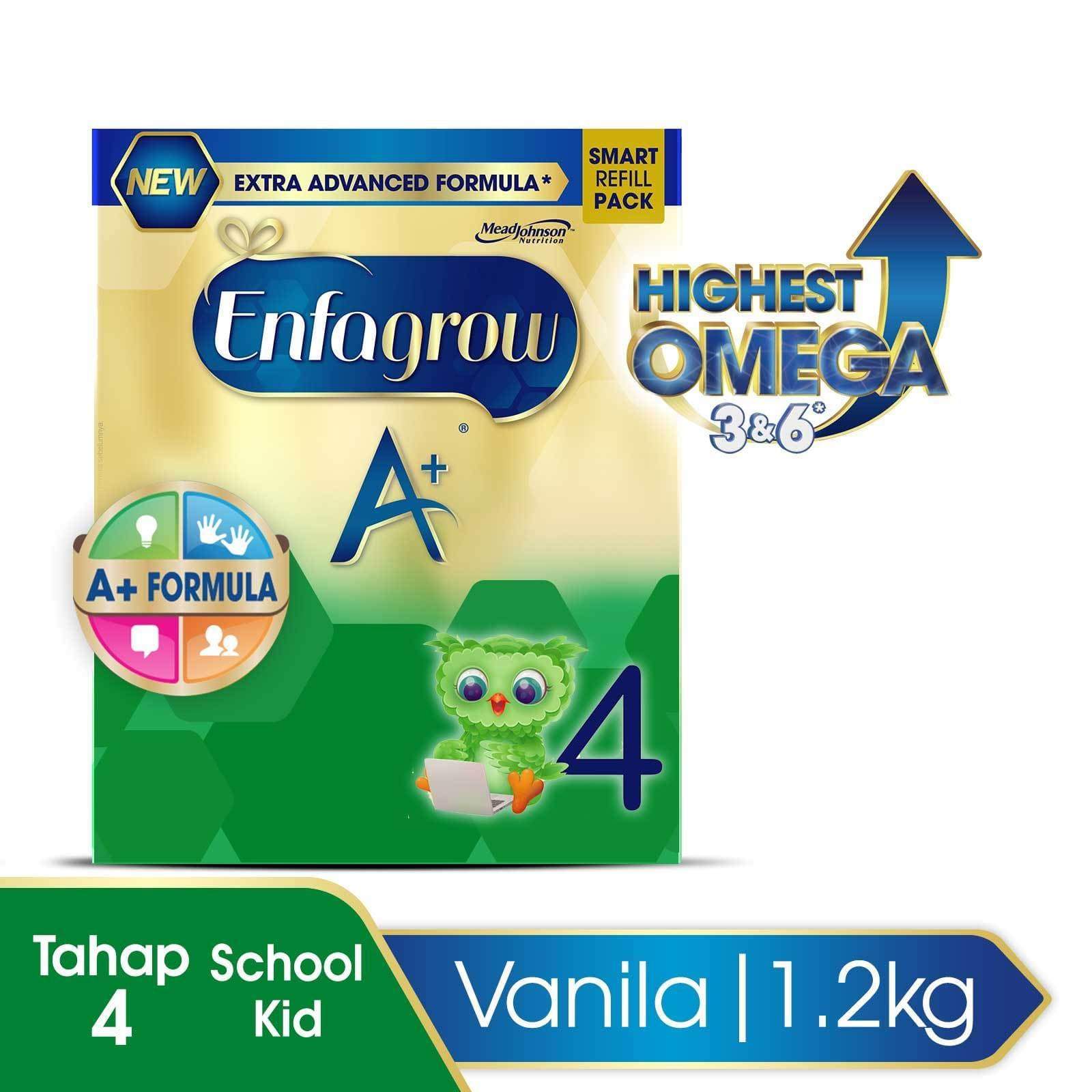 Enfagrow A+ 4 Susu Vanila Box - 1200 g