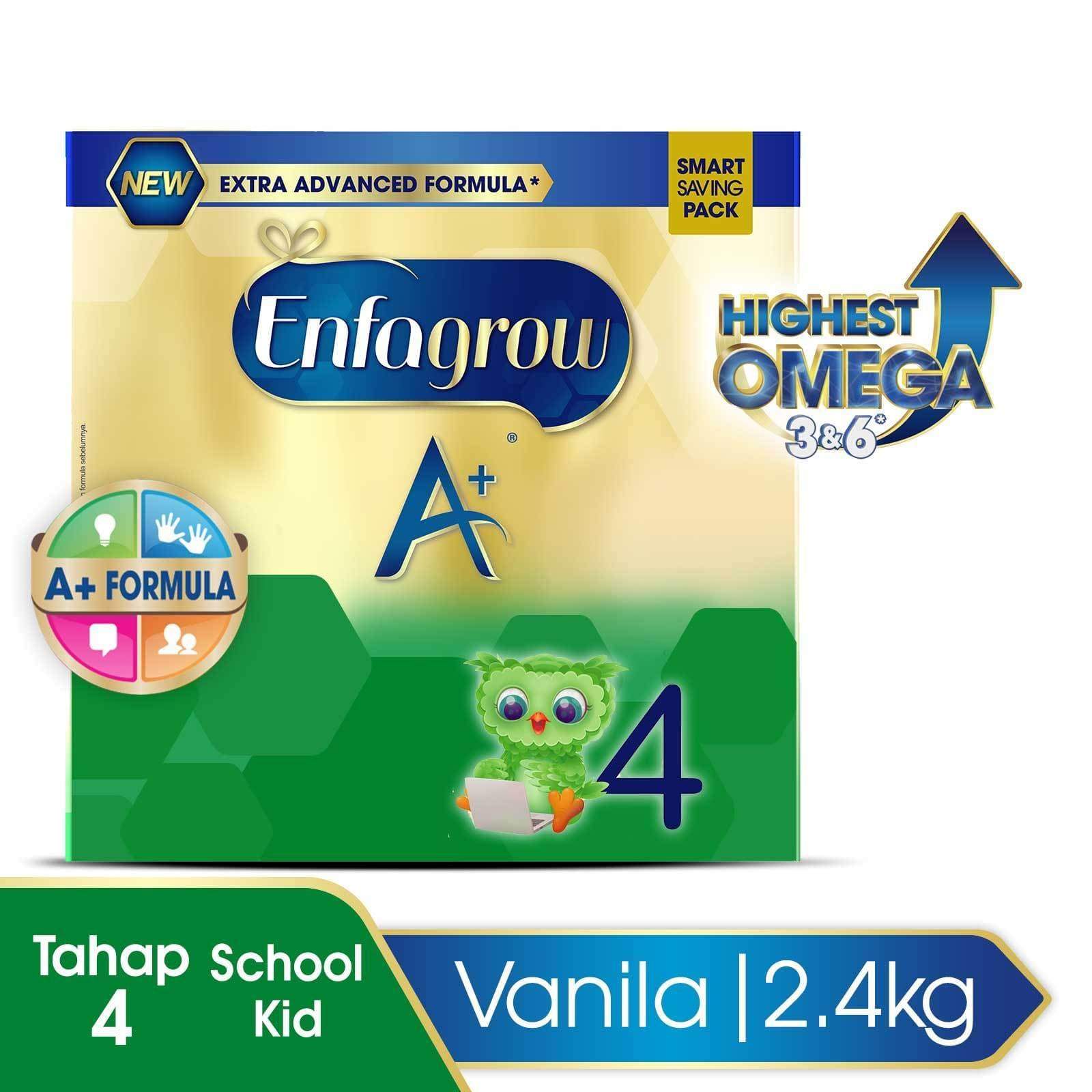 Enfagrow A+ 4 Susu Vanila Box - 2400 g