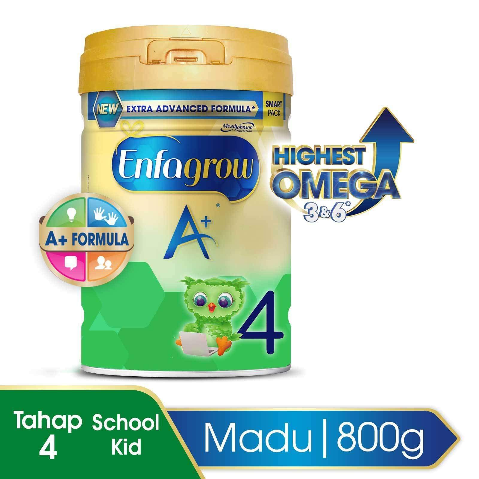 Enfagrow A+ 4 Susu Madu Smart Flip Pack - 800 g