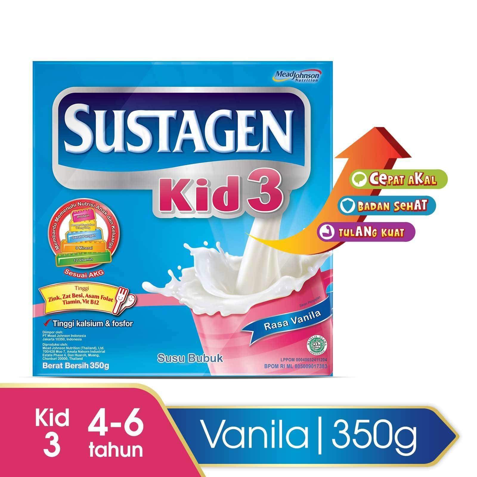 Sustagen Kid Vanila Box - 350 g